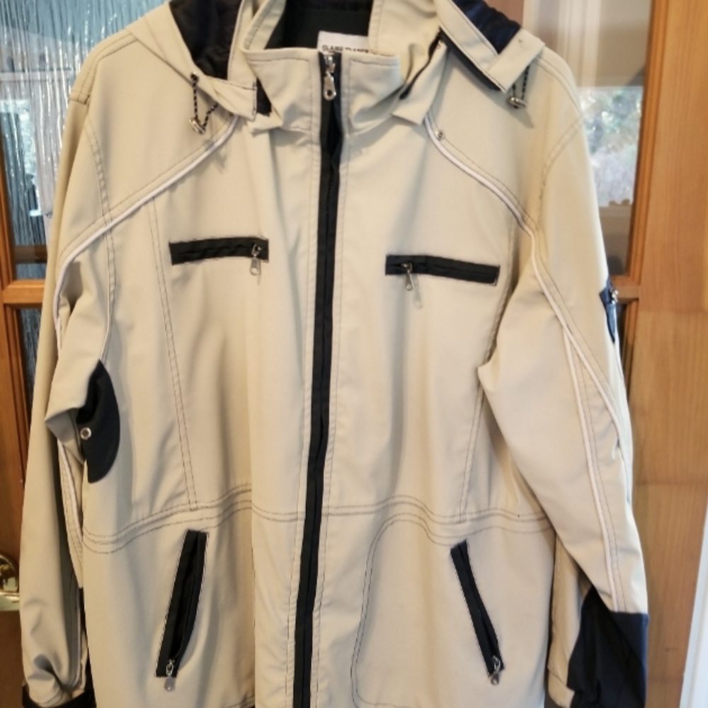 Claire France sand rain coat35 3xl